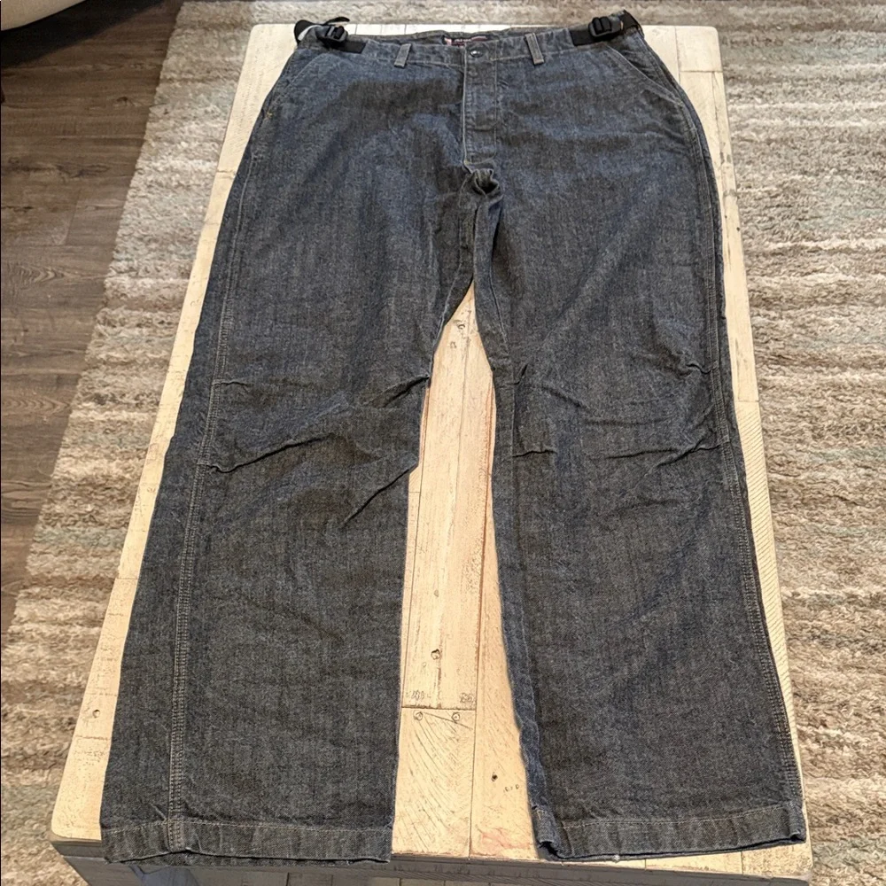 Polo by Ralph Lauren Dark Denim Jeans with Integrated Belt 34x34